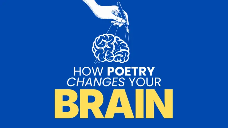 How Poetry Changes Your Brain a first of its kind course on poetry writing and neuroscience