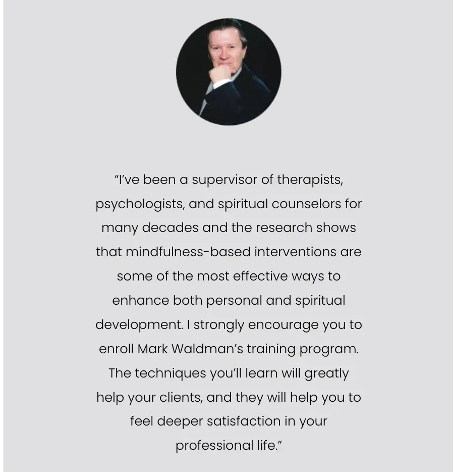 Dr. Neil Schuitevoerder, Phd, MFT, Clinical Psychologist reviews Mark Waldman's courses