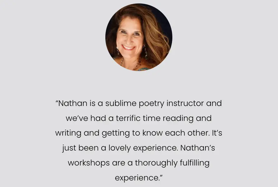 Julie Daniels, Voice/Speech Instructor at Los Angeles County High School for the Arts leaves review for Nathan Hassall's workshop