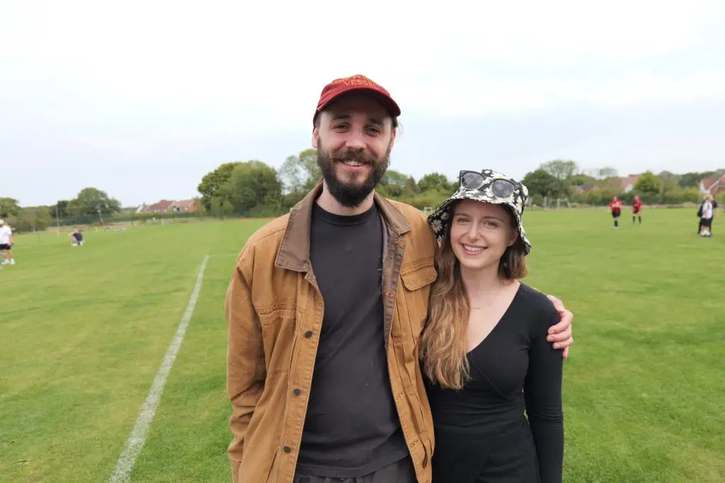 Rachael and Nathan Hassall, co-founders of The Poetry Vessel and husband and wife team